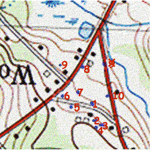 Topo with box locations