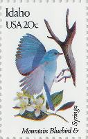 Idaho 20 cent State Bird Stamp, U.S.
