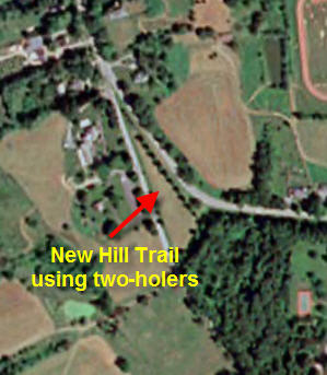 Hill Trail Location - via Google Earth
