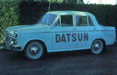 Early Bluebird Datsun