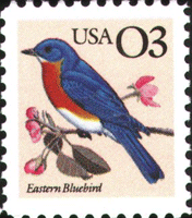 1991 3 cent EABL stamp, U.S.