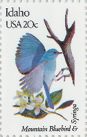 Idaho 20 cent stamp